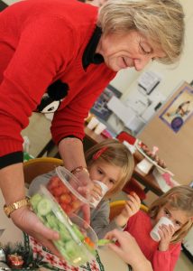 Kerstviering op school